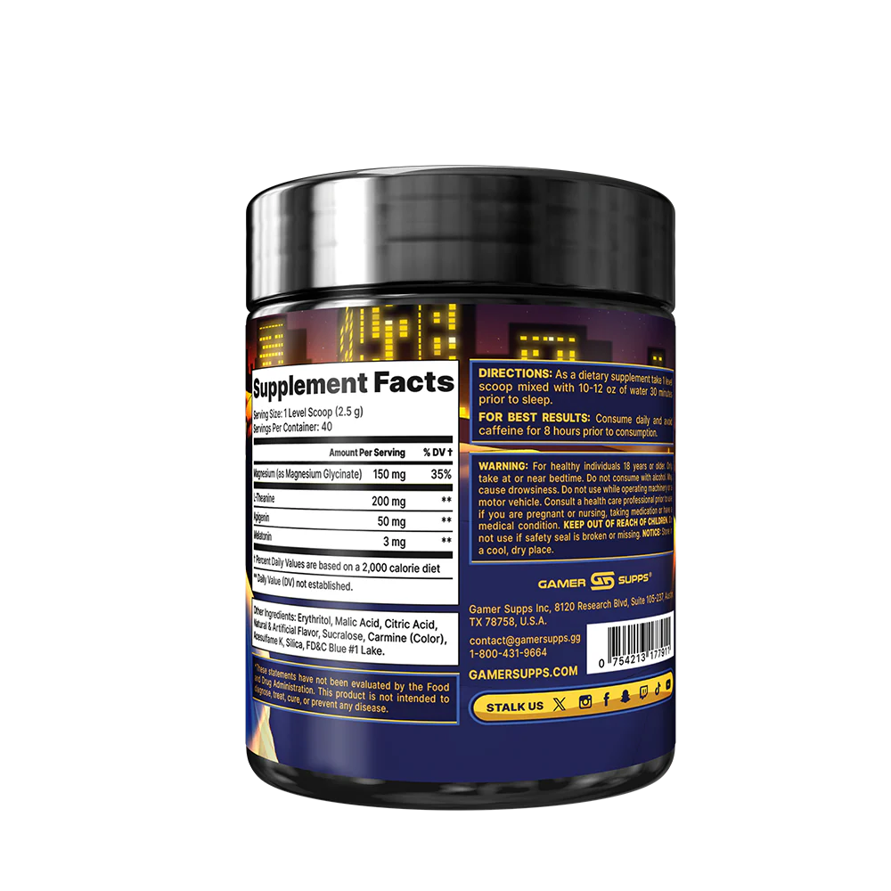 AFK+ (with Melatonin): Blueberry Lemoncake  - 40 Servings - Image 4
