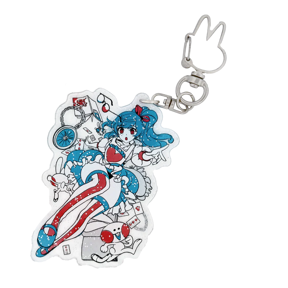 Alice in Waifuland Keychain - Image 2