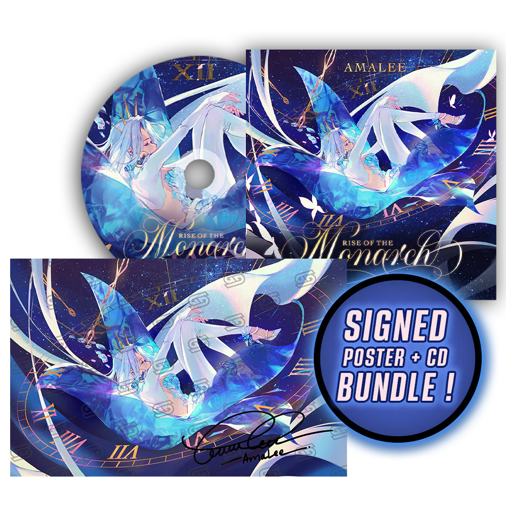 AmaLee: Signed CD + Poster Bundle - Image 2