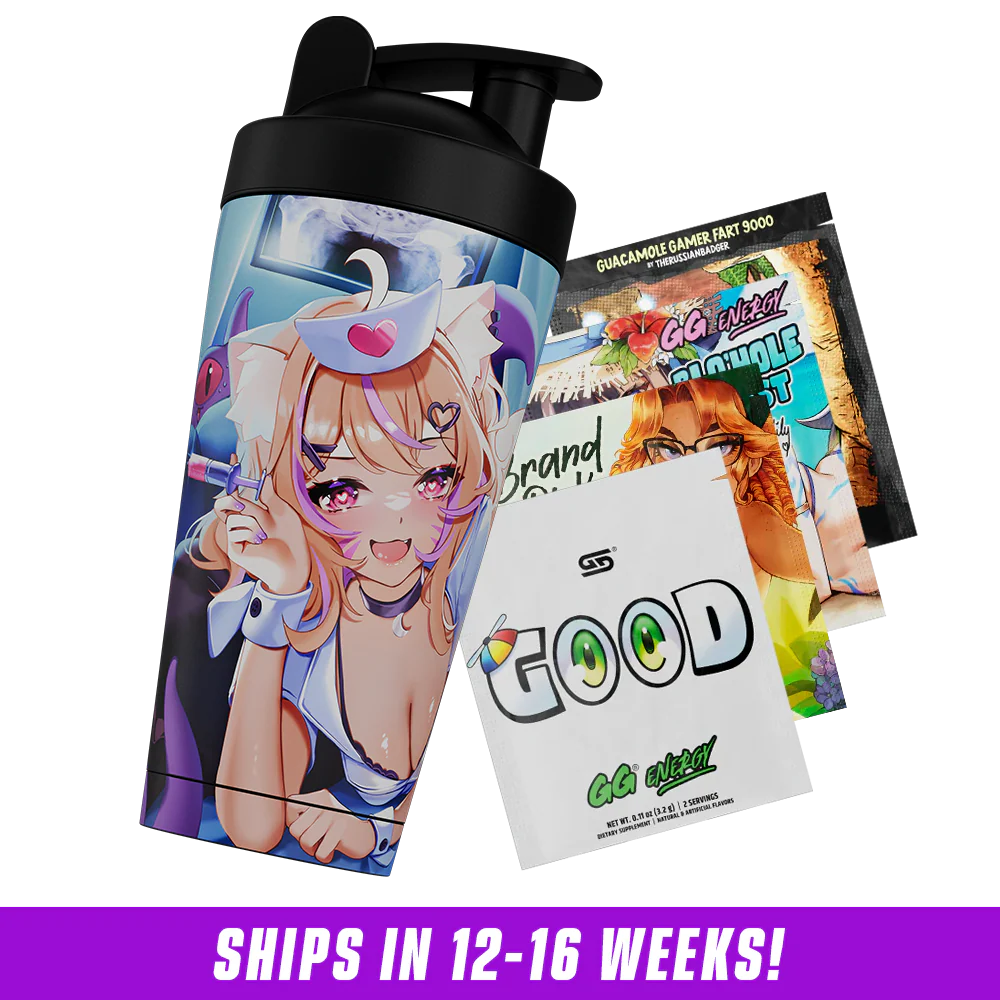 Creator Cups x SquChan: Valentine's Metal Shaker - Image 3