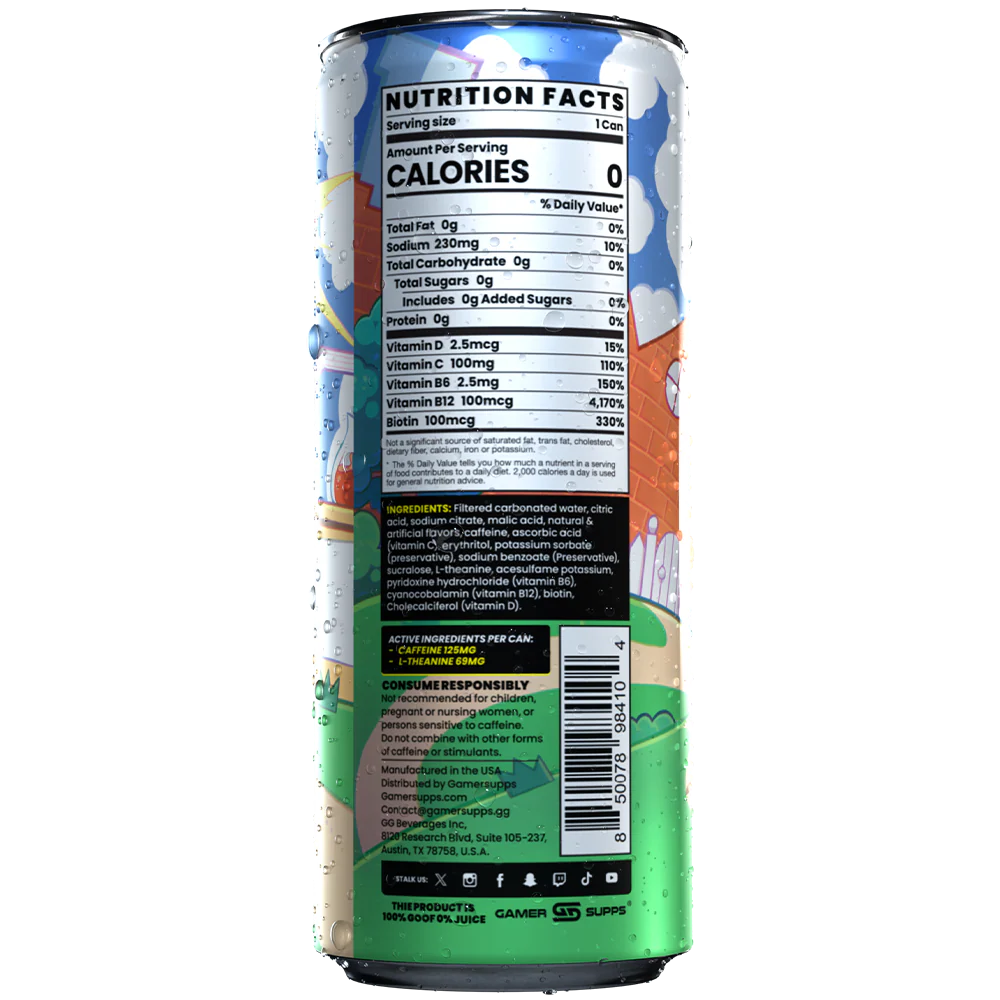 GG® Sugar Free Premium Energy - Single Can Blind Box - Image 4