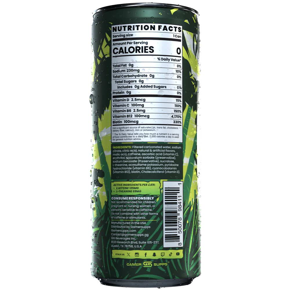 GG® Sugar Free Premium Energy - Single Can Blind Box - Image 5