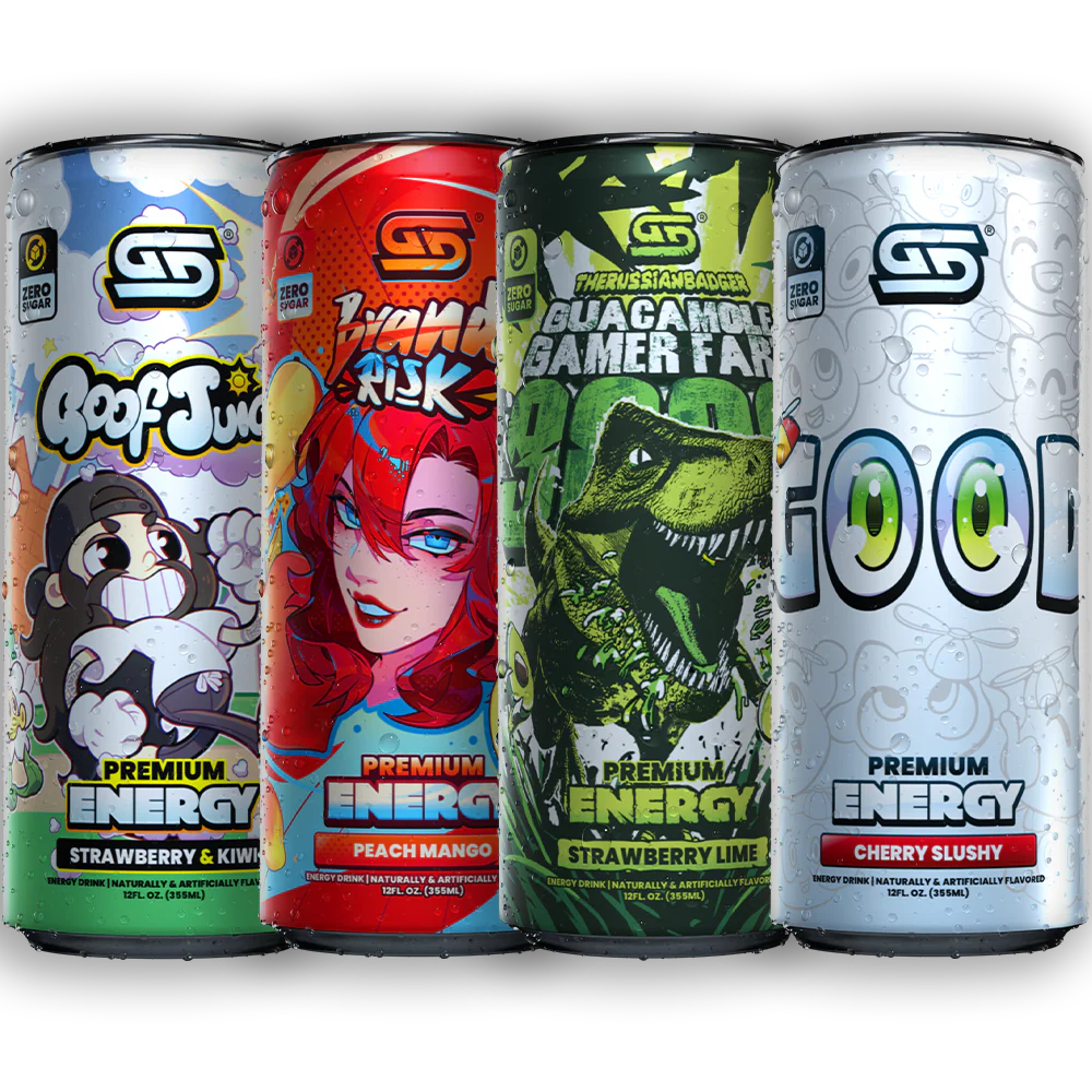 GG® Sugar Free Premium Energy - Variety Pack (12 Cans) - Image 5