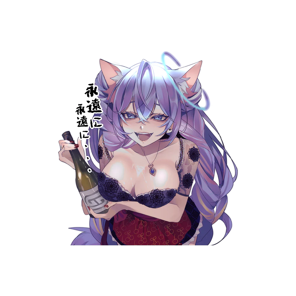 Kirsche Vinyl Sticker - Image 2