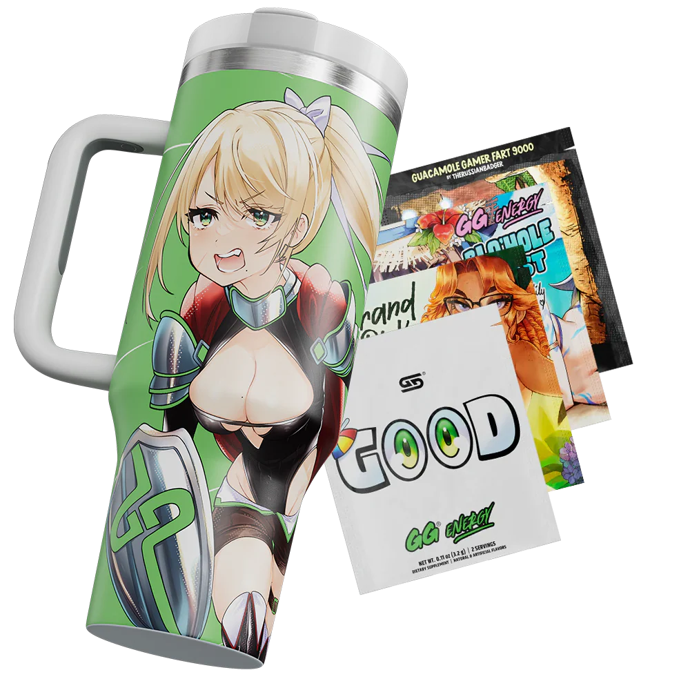 Metal Waifu Tumbler: Knight - Image 2