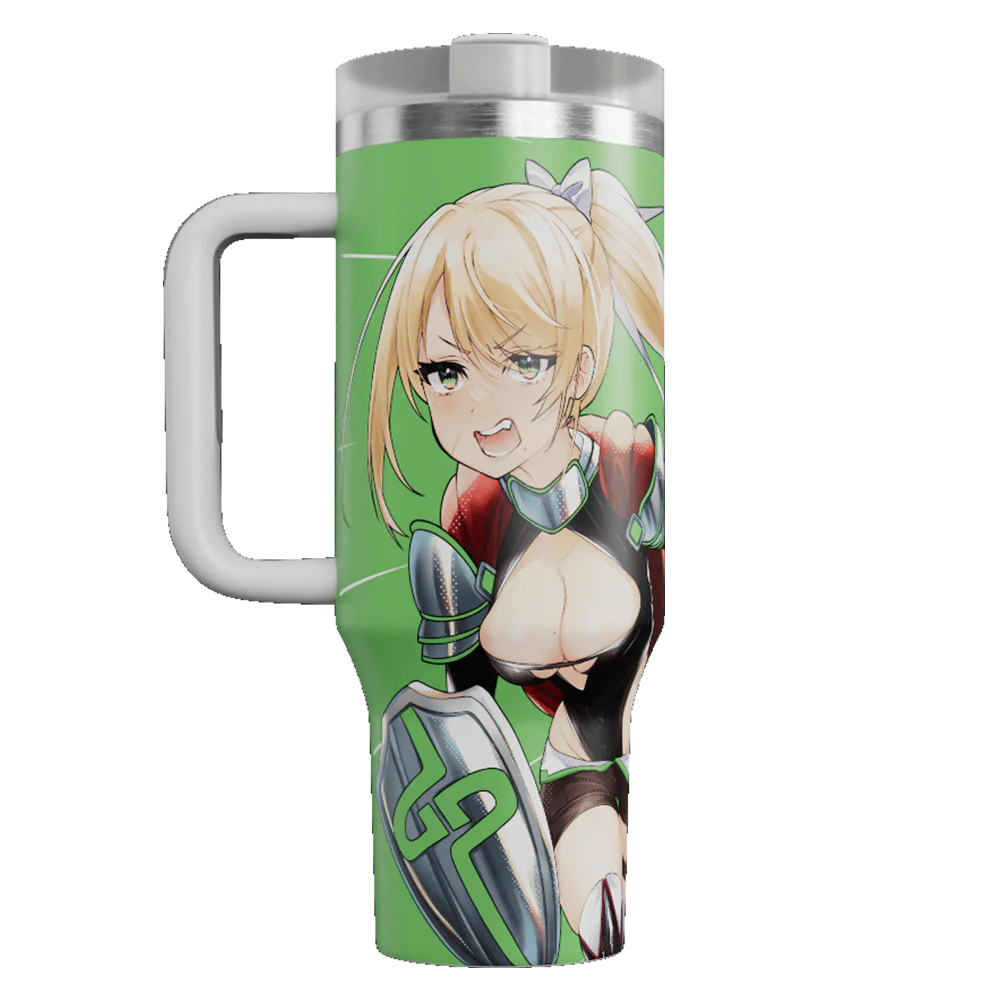 Metal Waifu Tumbler: Knight - Image 4