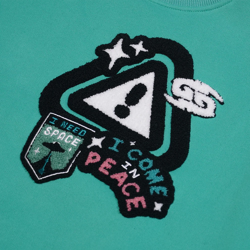 "I Come in Peace" Crewneck - Image 4