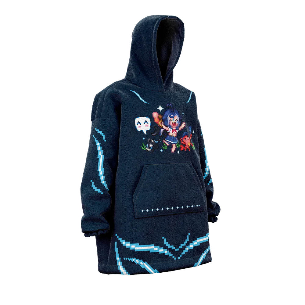 PIXEL CUPS x Shylily Hooded Blanket - Image 2