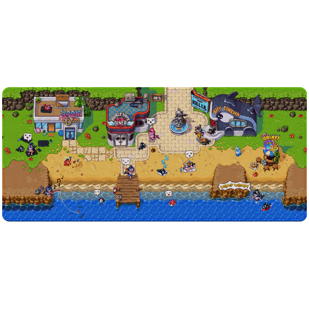 PIXEL CUPS x Shylily Mouse Pad - Image 2