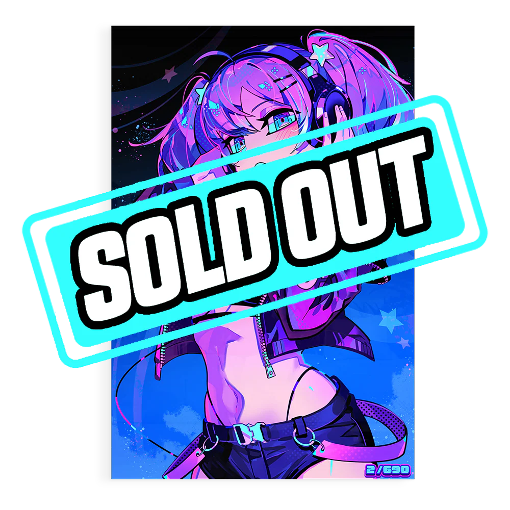 Rave Baby Acrylic Poster