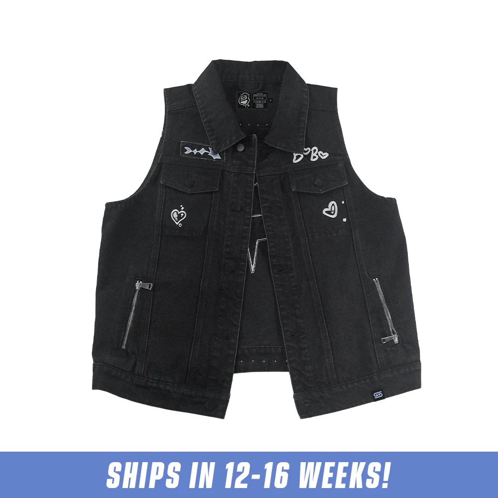 Rockstar Bao: Denim Vest - Image 2