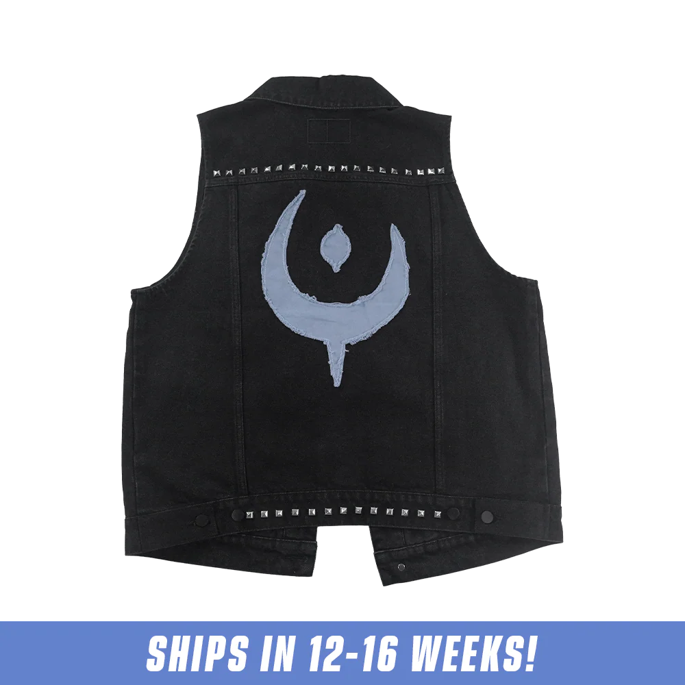 Rockstar Bao: Denim Vest - Image 3