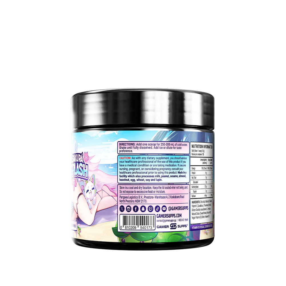 Sakura Splash GG by Silvervale Caffeine Free - 100 Servings (AU) - Image 4